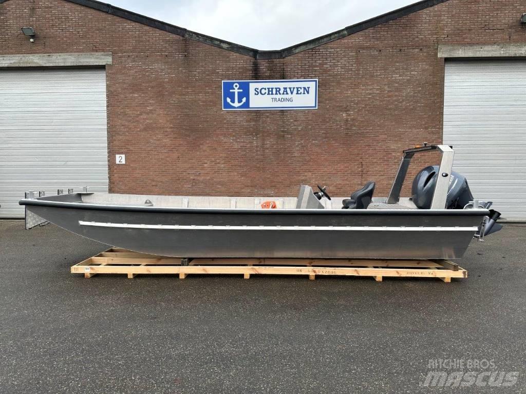  Werkboot Aluminium Werkboten en pontons