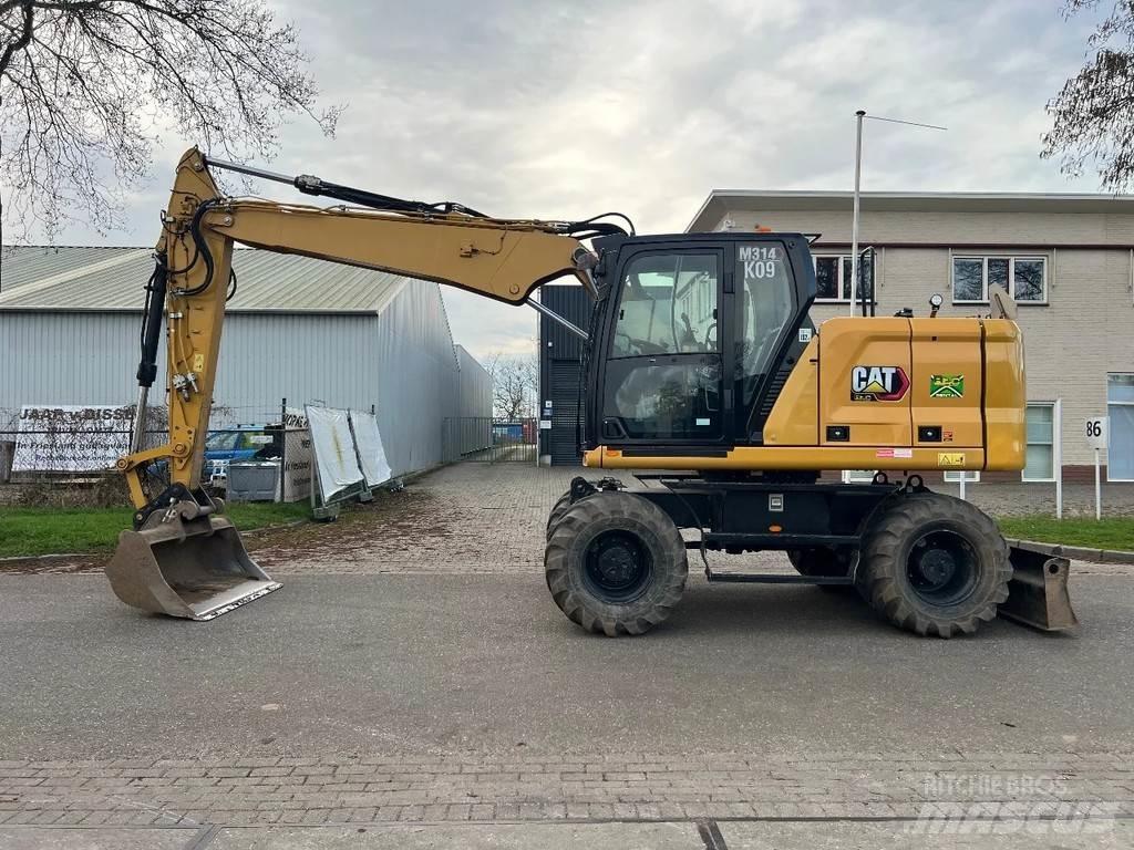 CAT 314 Next gen Wielgraafmachines