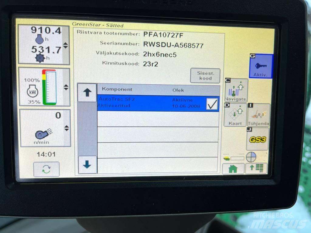 John Deere T 660 Maaidorsmachines