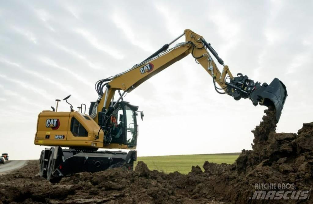 CAT M 315 UTHYRES Wielgraafmachines