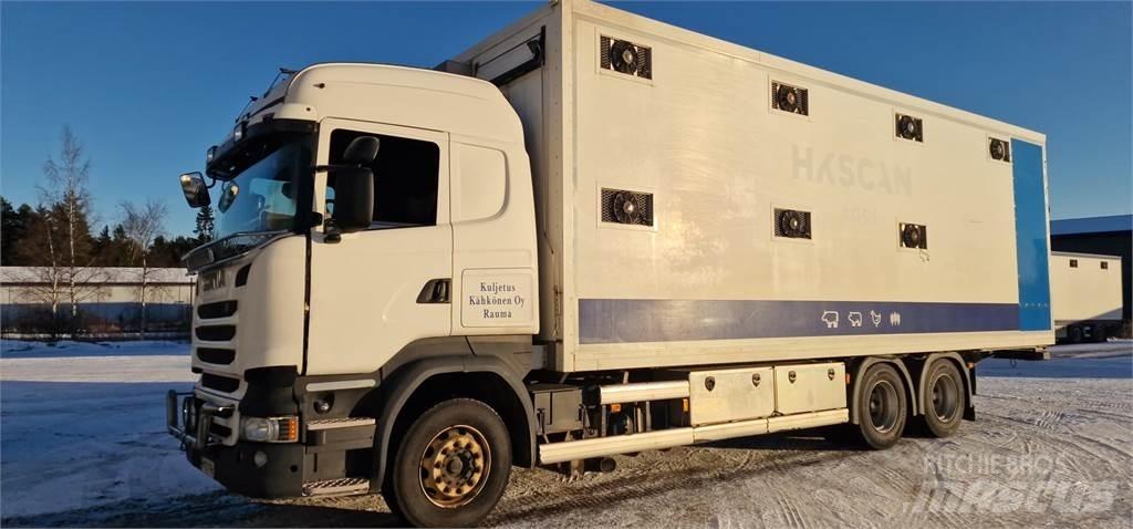 Scania R450 Dieren transport trucks