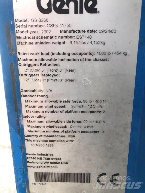 Genie 3268RT Schaarhoogwerkers