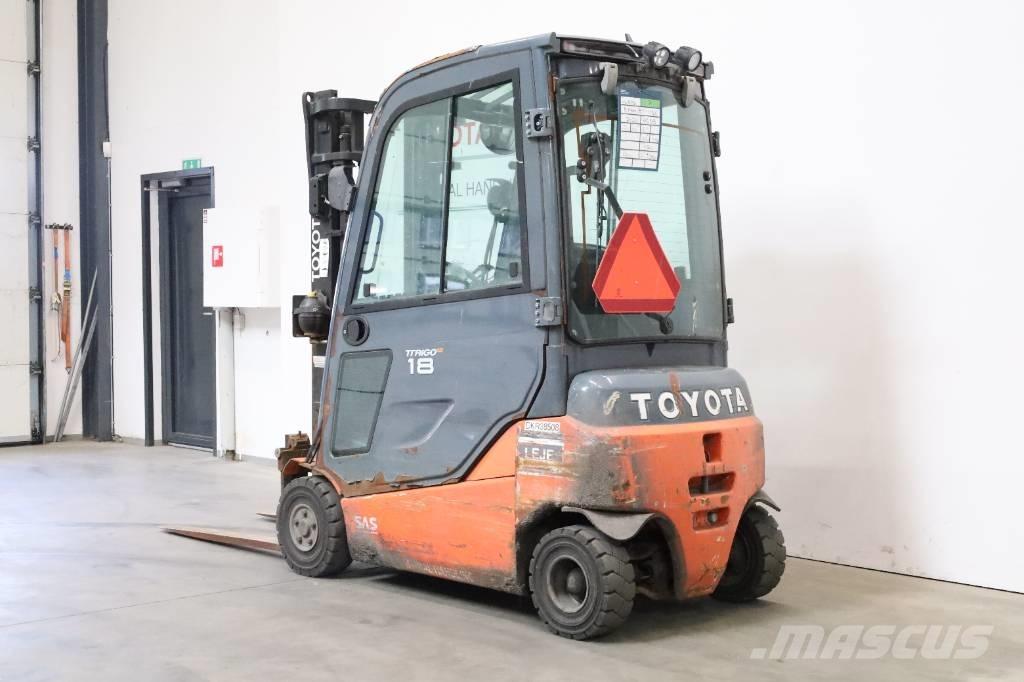 Toyota 8FBM18T Elektrische heftrucks