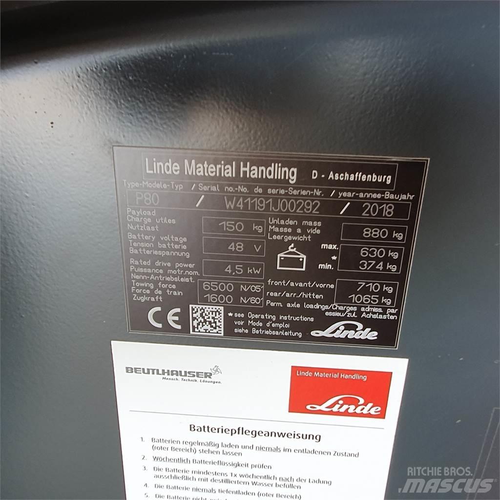 Linde P80 Electro trekker
