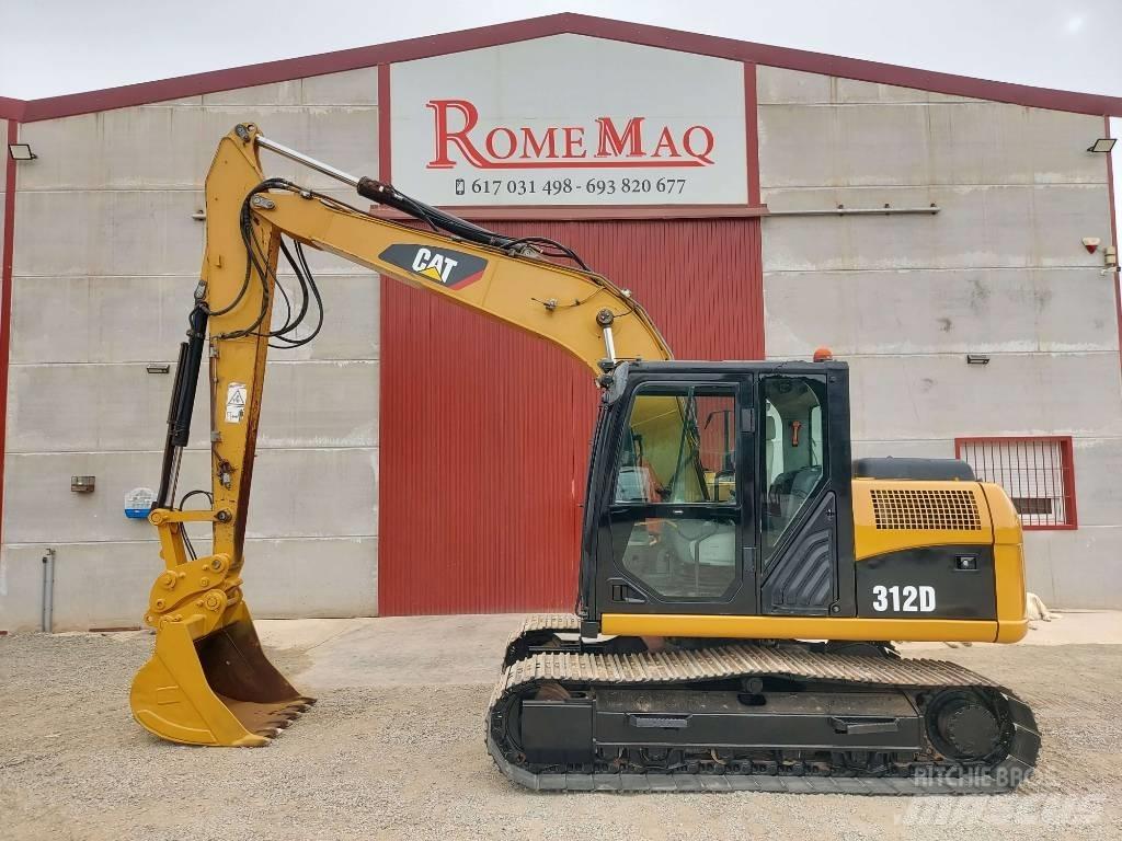 CAT 312 D Rupsgraafmachines