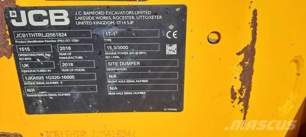 JCB 1 T Mini Dumpers