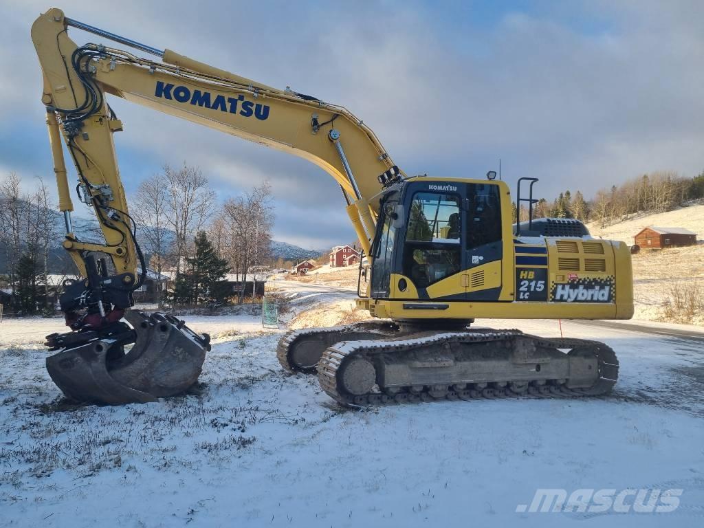 Komatsu HB 215 LC-2 Rupsgraafmachines