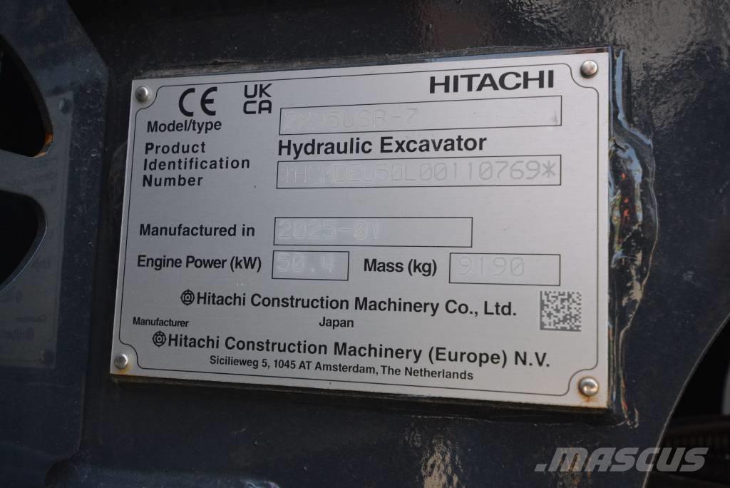 Hitachi ZX 95 USB-7 Midigraafmachines 7t - 12t