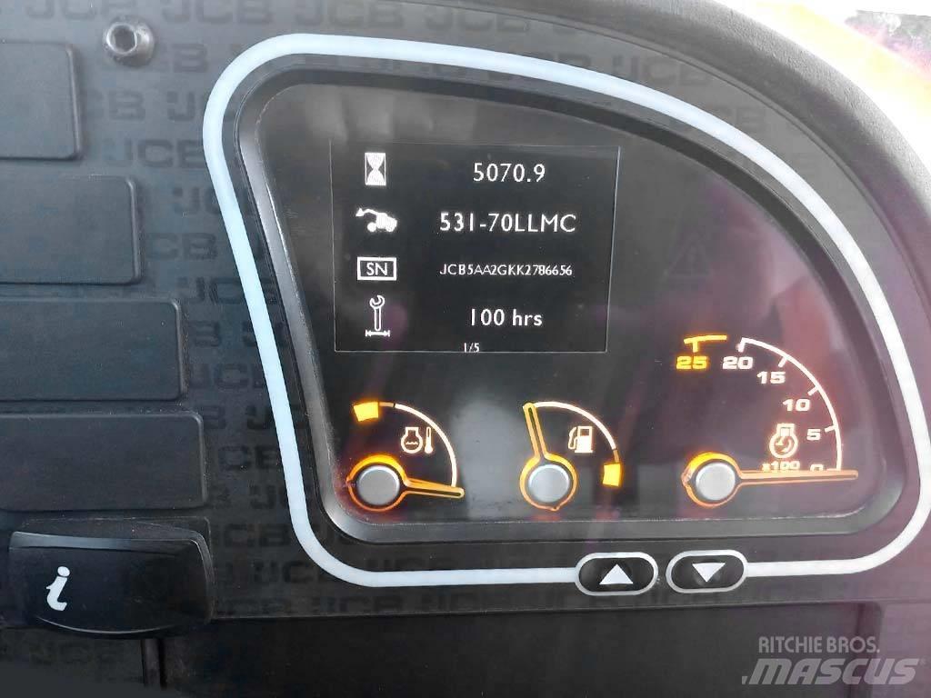 JCB 531-70 Verreikers voor landbouw