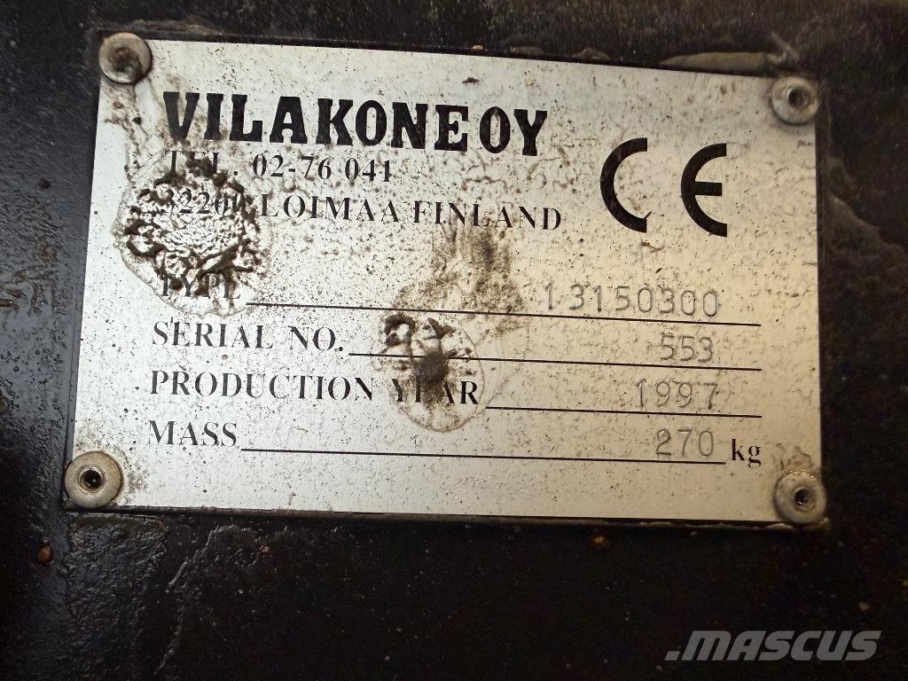 Vila Hiekoitin Aanbouwdelen voor compacttrekkers