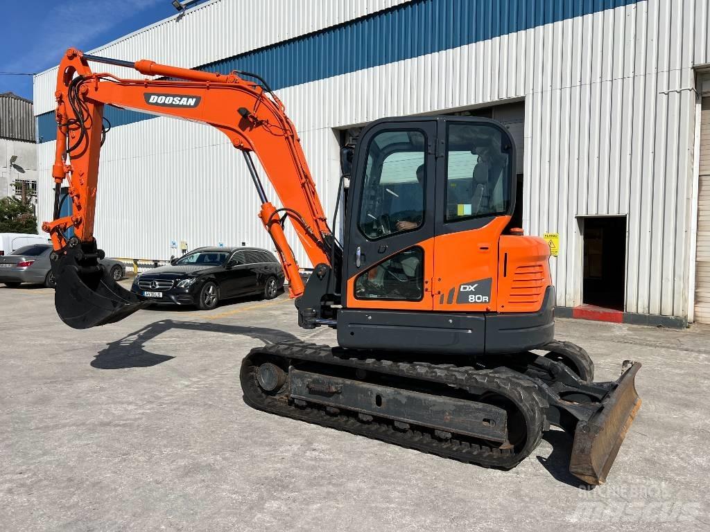 Doosan DX 80 R Midigraafmachines 7t - 12t