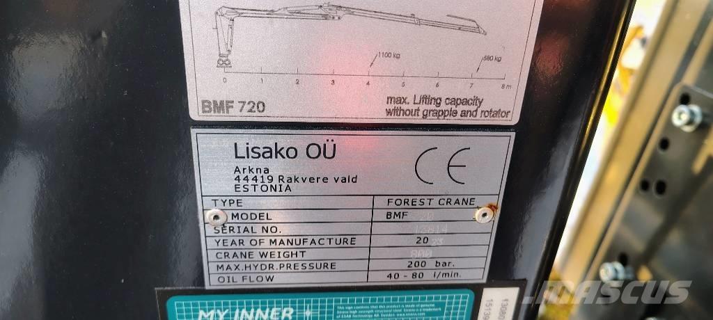 BMF BMF 720 11T1 PRO Bosbouwaanhangers