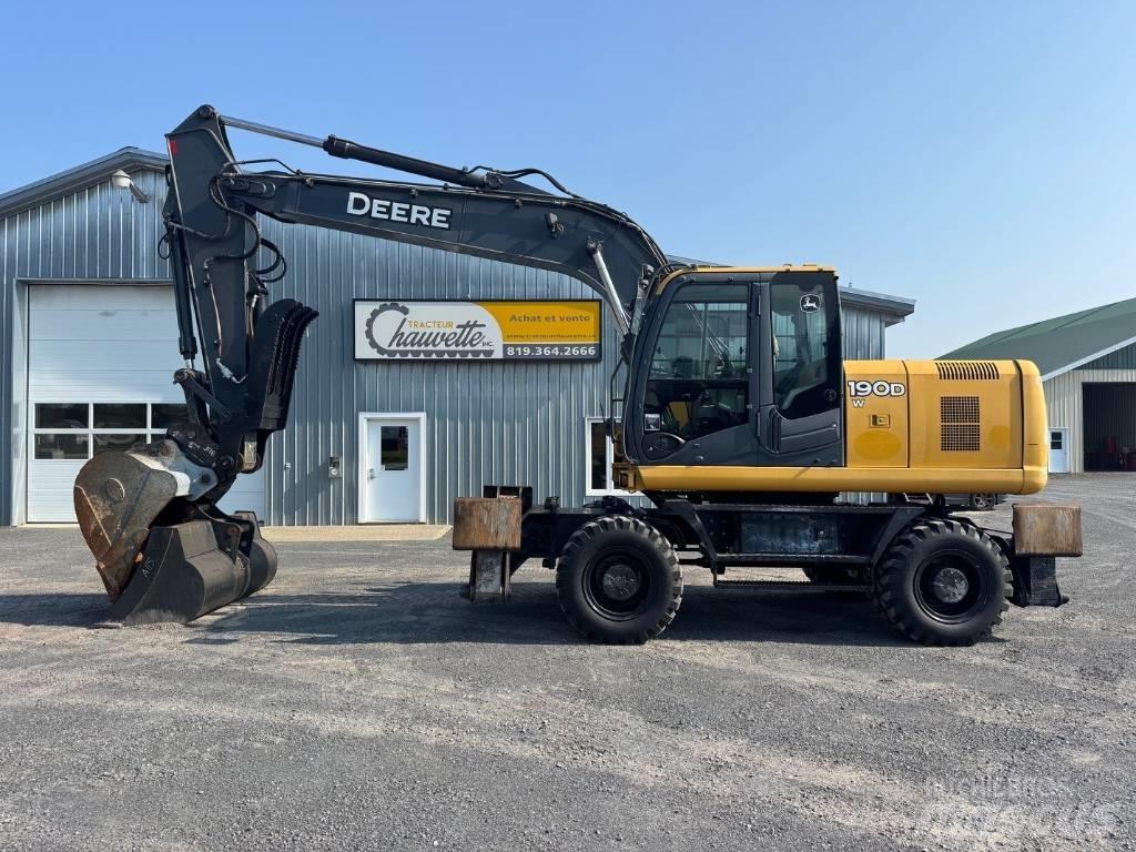 John Deere 190 DW Wielgraafmachines