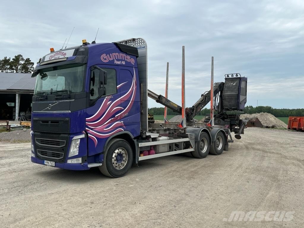 Volvo FH 550 Hout-Bakwagens
