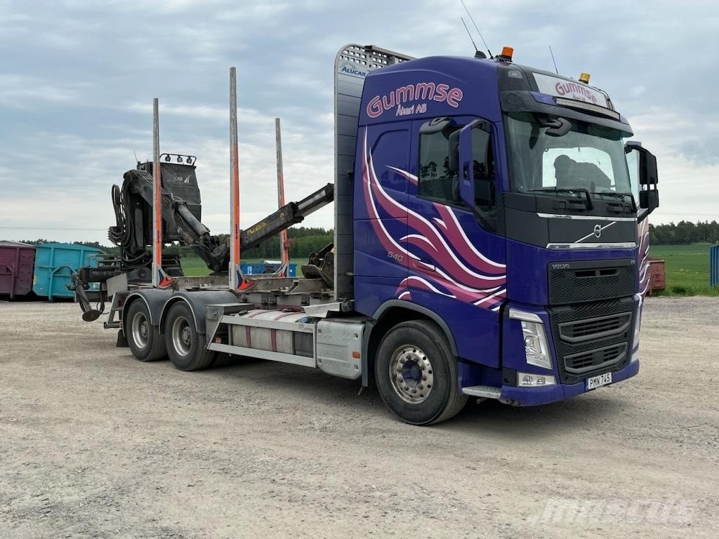 Volvo FH 550 Hout-Bakwagens