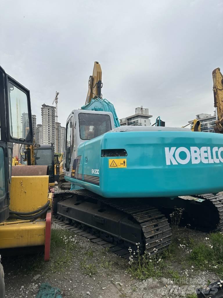 Kobelco SK 200 Rupsgraafmachines