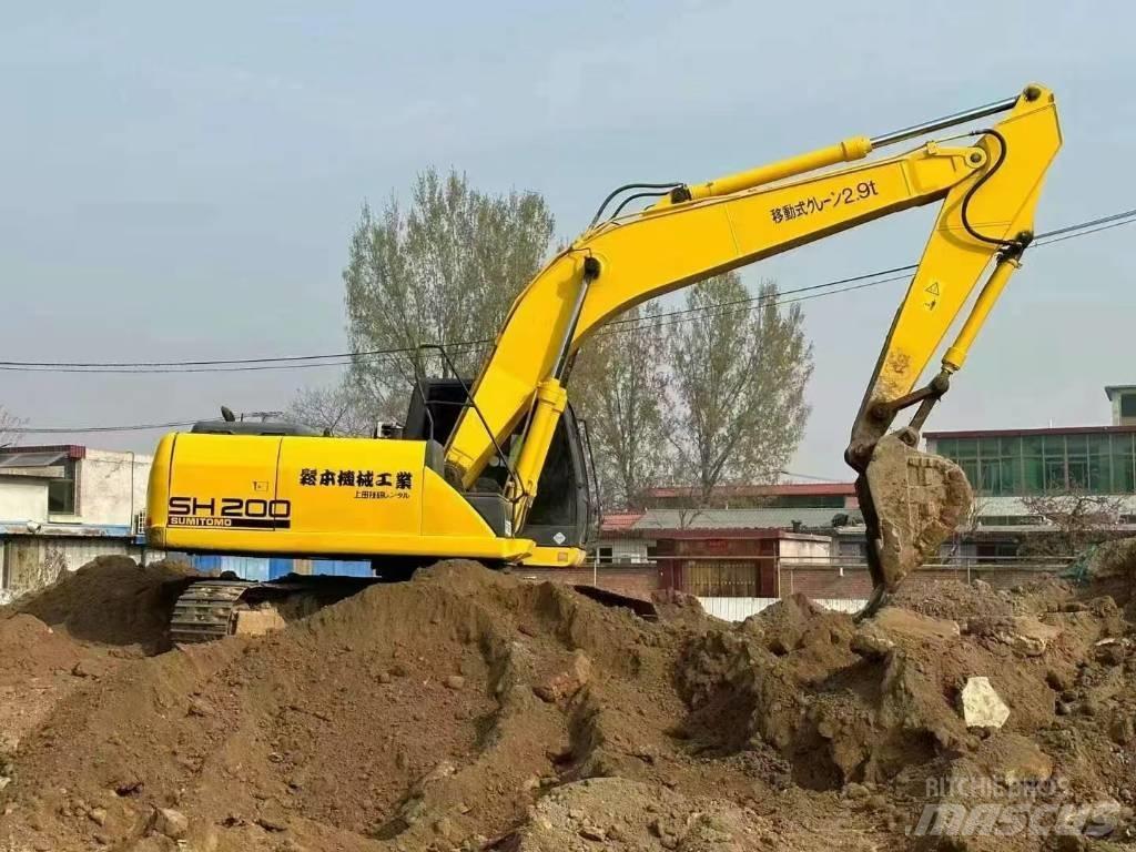 Sumitomo SH200 Rupsgraafmachines