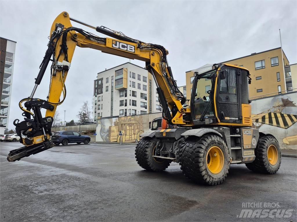 JCB Hydradig 110W Wielgraafmachines