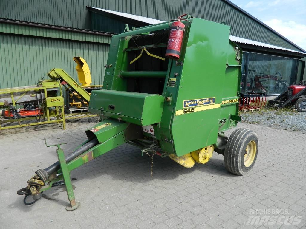 John Deere 545 Ronde-balenpersen