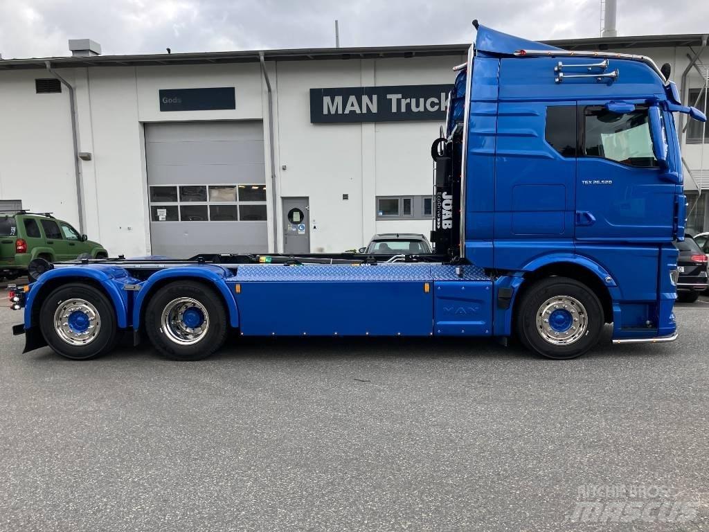MAN TGX 26.510 Vrachtwagen met containersysteem