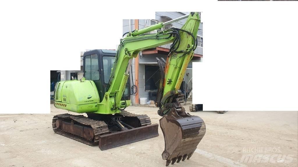 Hyundai ROBEX 555 Midigraafmachines 7t - 12t