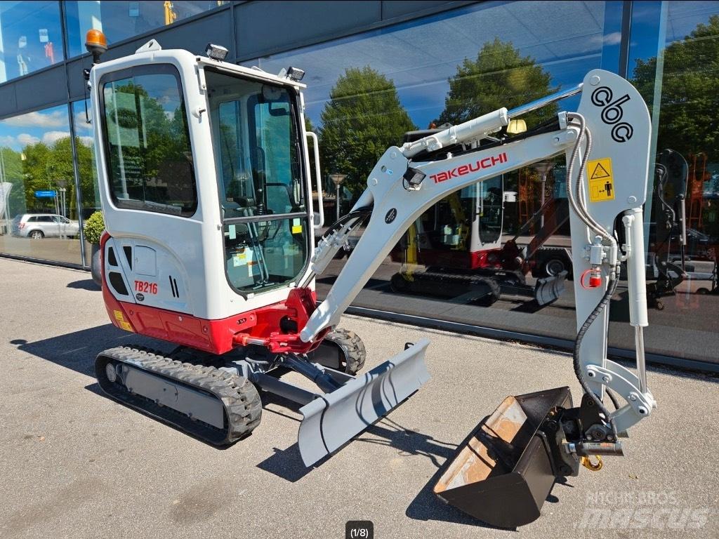 Takeuchi TB 216 Minigraafmachines < 7t