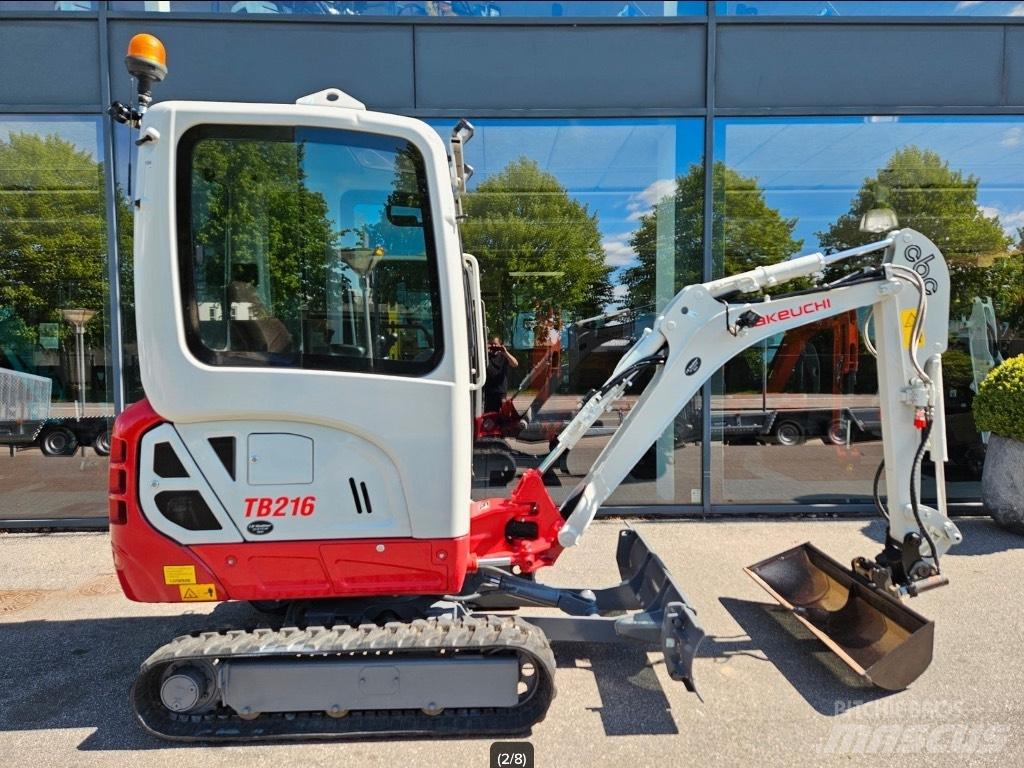 Takeuchi TB 216 Minigraafmachines < 7t