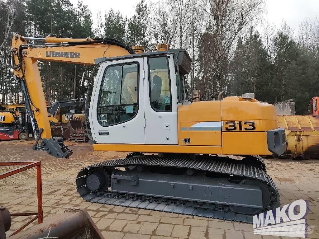 Liebherr R 313 Rupsgraafmachines