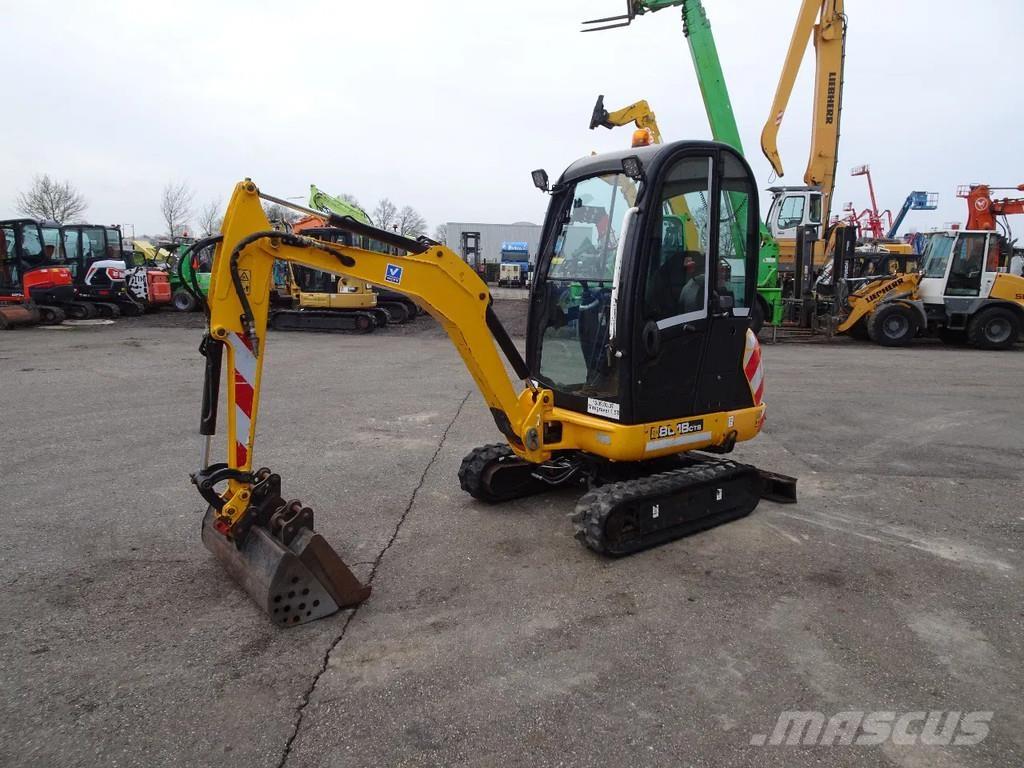 JCB 8018 Minigraafmachines < 7t
