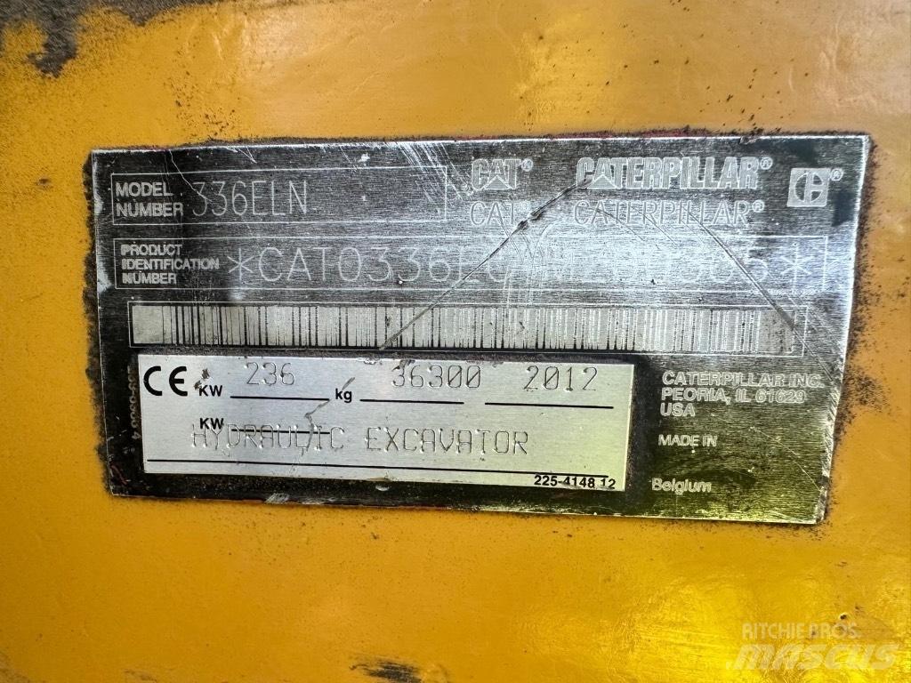 CAT 336 ELN Rupsgraafmachines