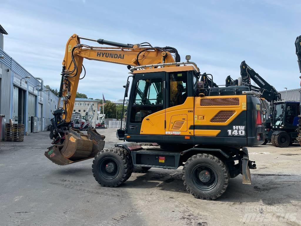 Hyundai HW140 Wielgraafmachines