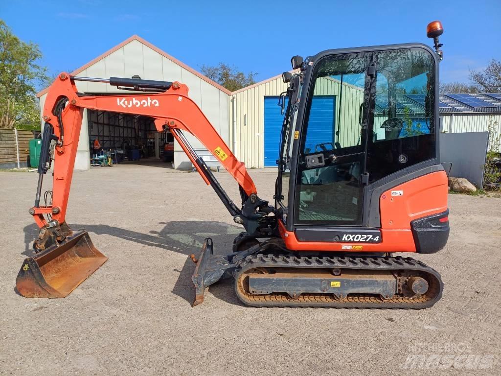 Kubota KX027-4 Minigraafmachines < 7t