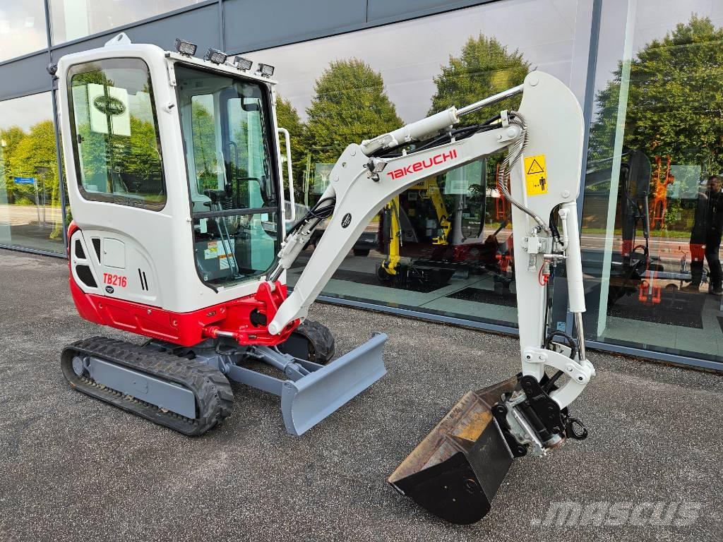 Takeuchi TB 216 Minigraafmachines < 7t