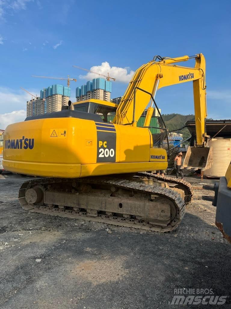Komatsu PC 200-7 Rupsgraafmachines