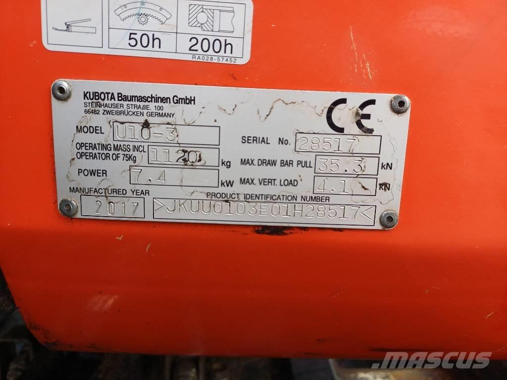 Kubota U 10-3 G Minigraafmachines < 7t