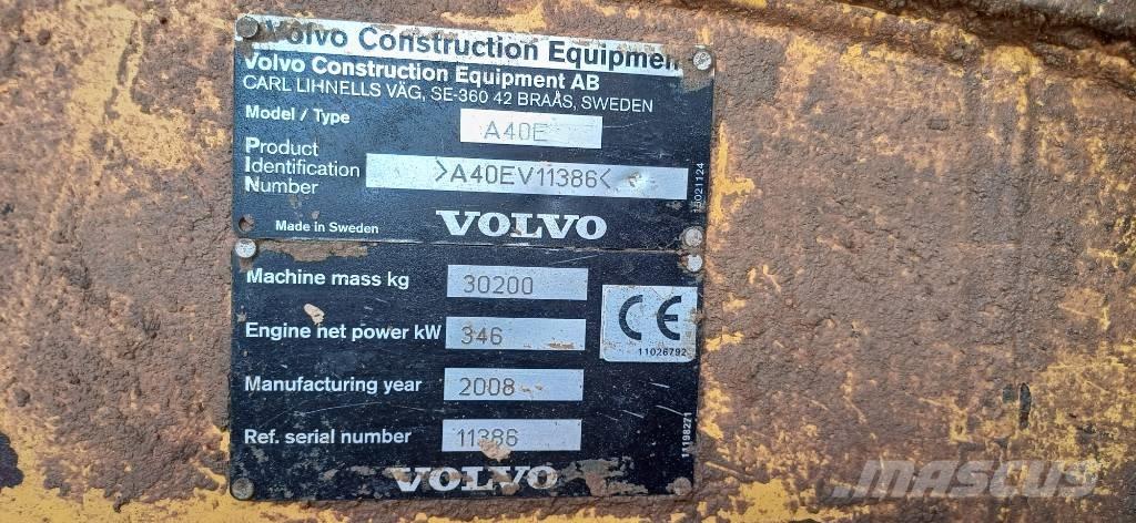 Volvo A 40 E Knik dumptrucks