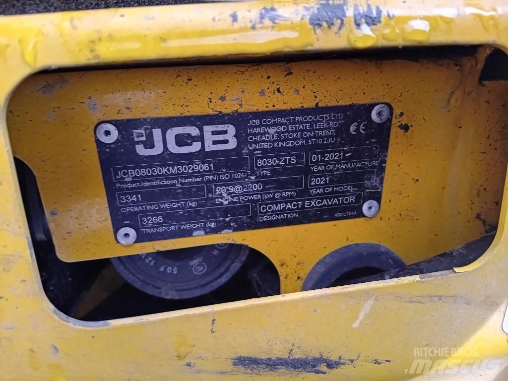 JCB 8030 ZTS Minigraafmachines < 7t