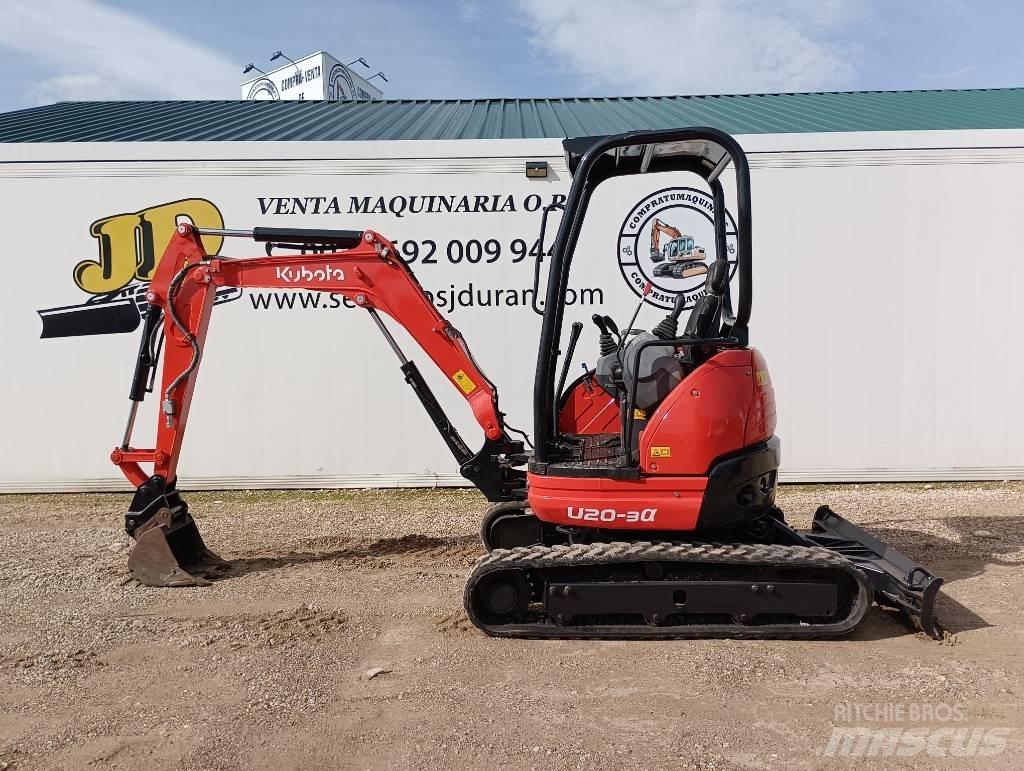 Kubota U 20-3a Minigraafmachines < 7t