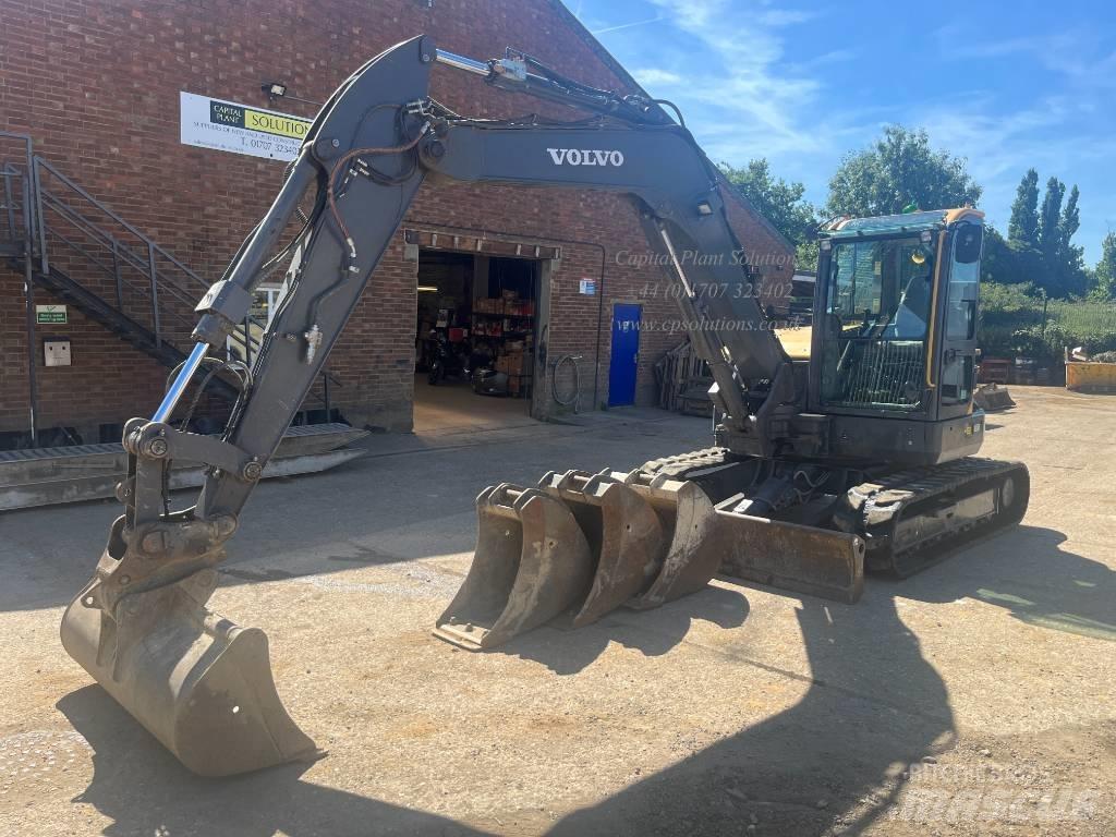 Volvo ECR 88 D PRO Midigraafmachines 7t - 12t