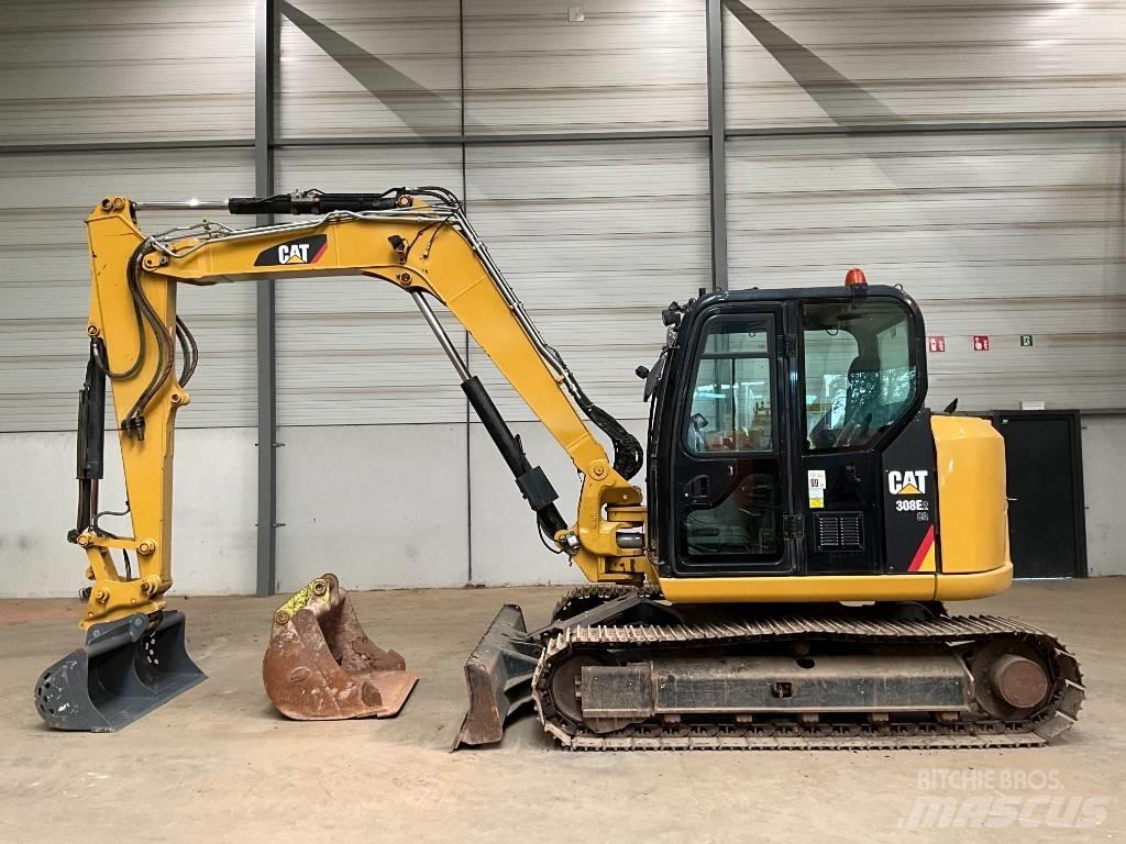 CAT 308 E 2 CR Midigraafmachines 7t - 12t