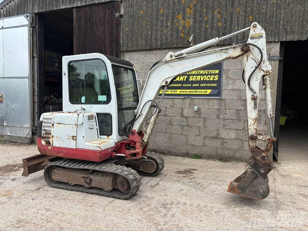 Takeuchi TB 125 Minigraafmachines < 7t