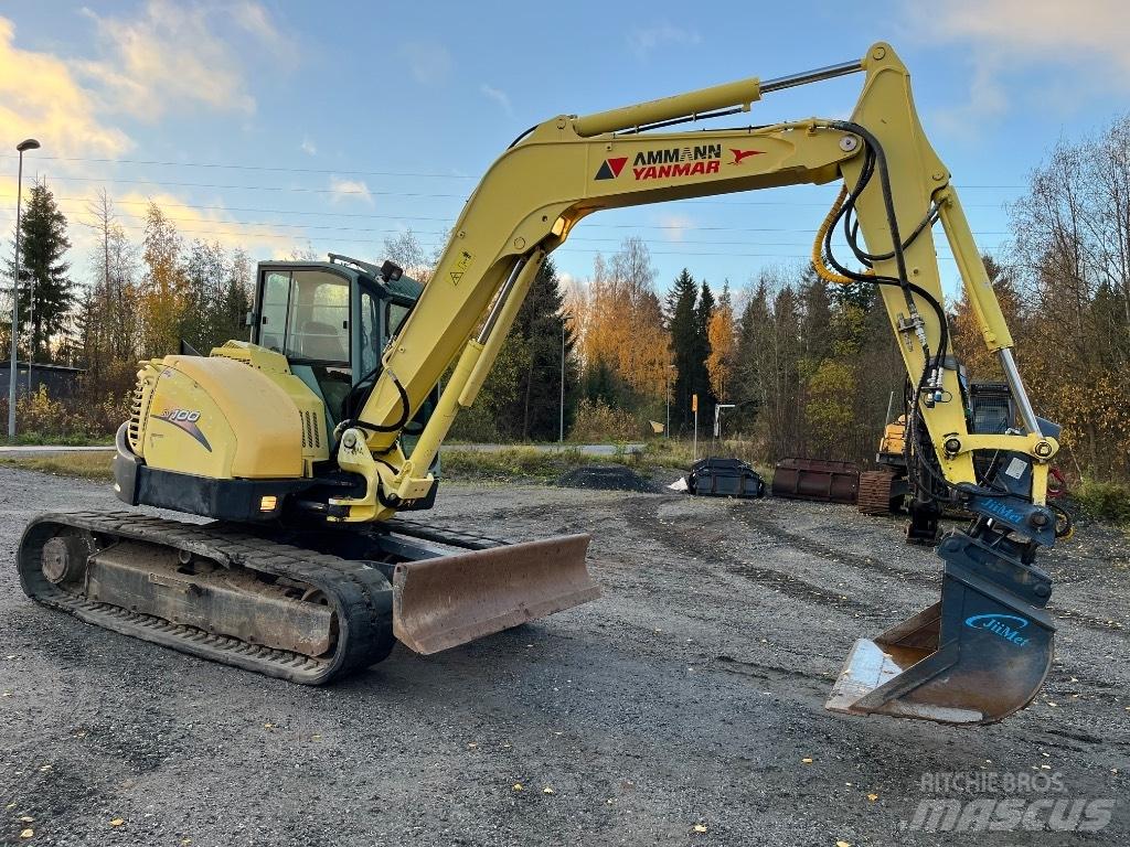 Yanmar SV 100 Midigraafmachines 7t - 12t