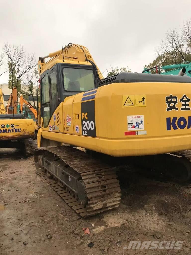 Komatsu pc200-7 Rupsgraafmachines