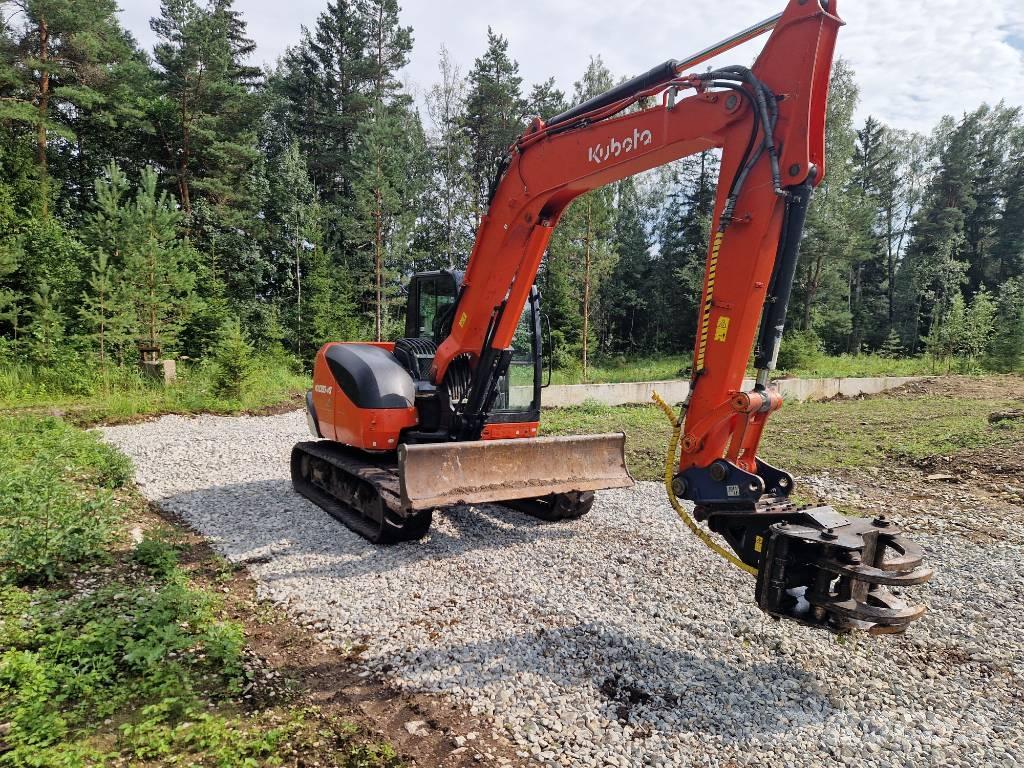 Kubota KX 080-4 Midigraafmachines 7t - 12t