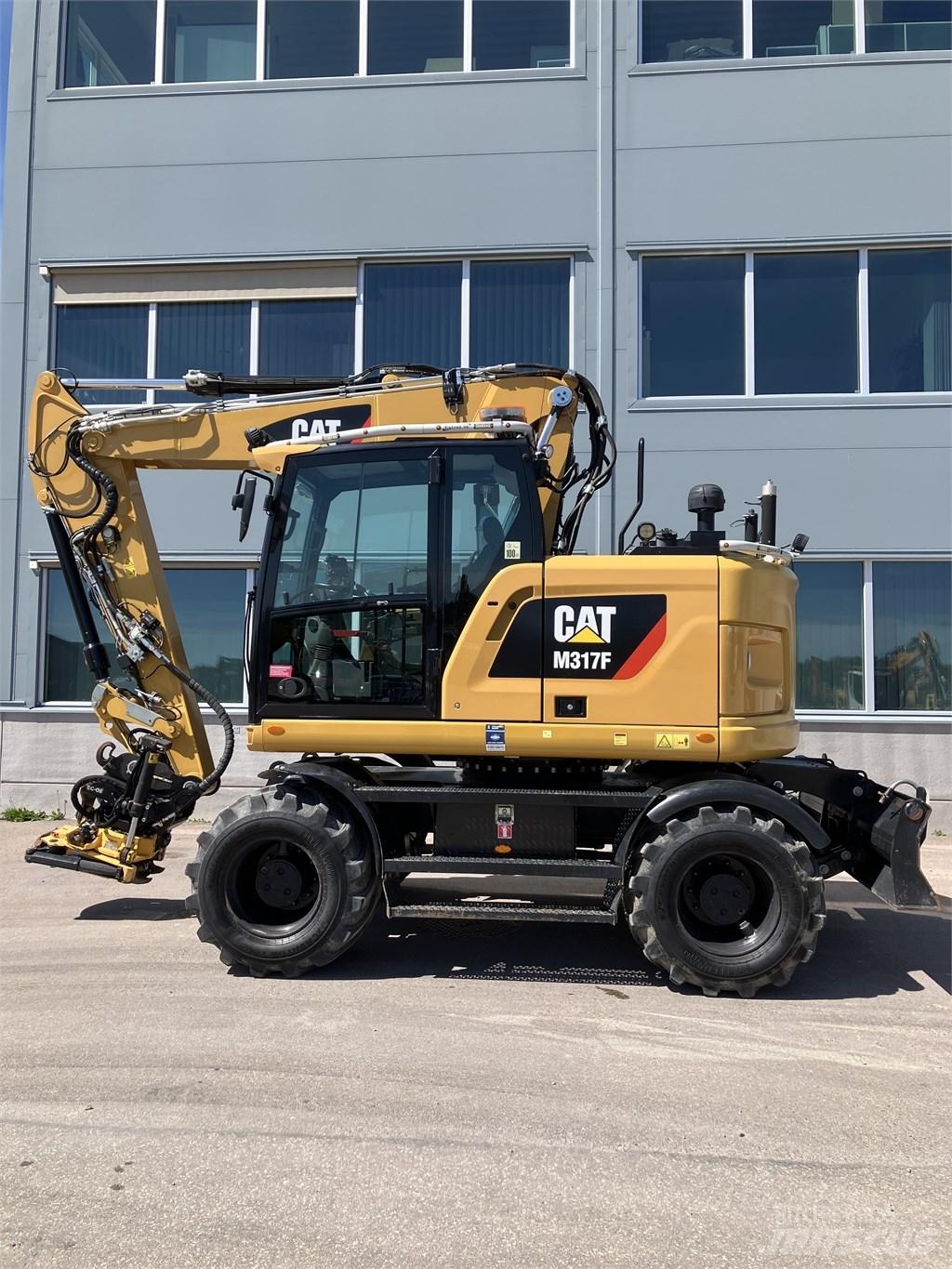 CAT 317 F Wielgraafmachines