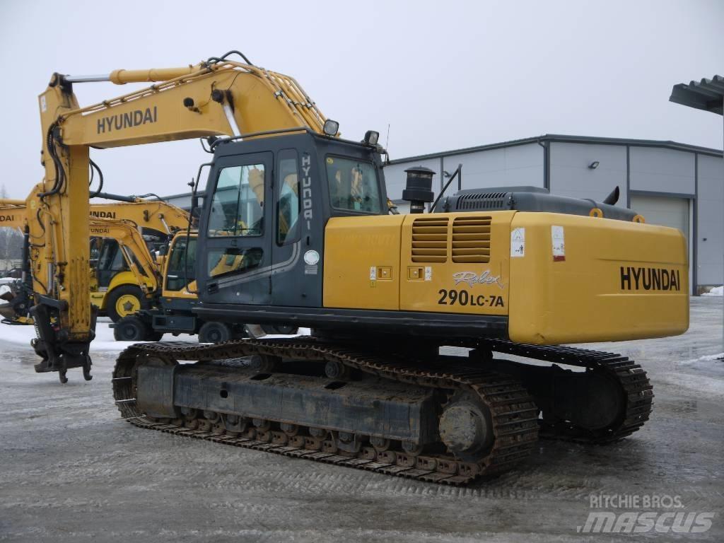 Hyundai R 290 LC-7A Rupsgraafmachines