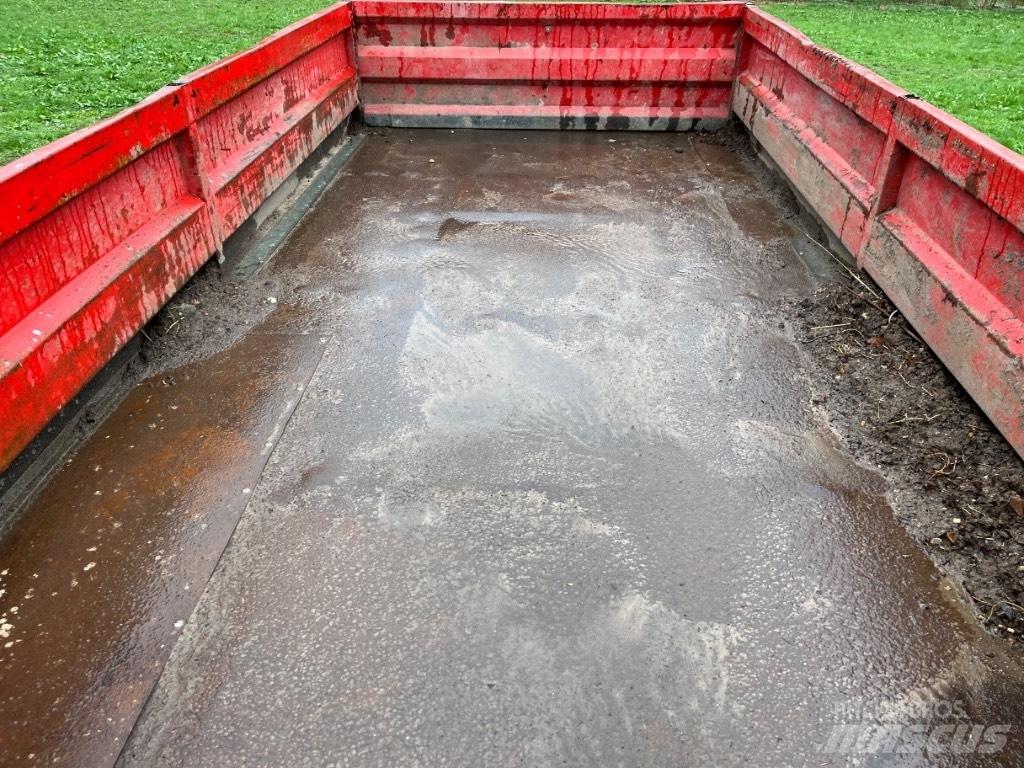  Andet Stålkasse Gesloten opbouw trailers