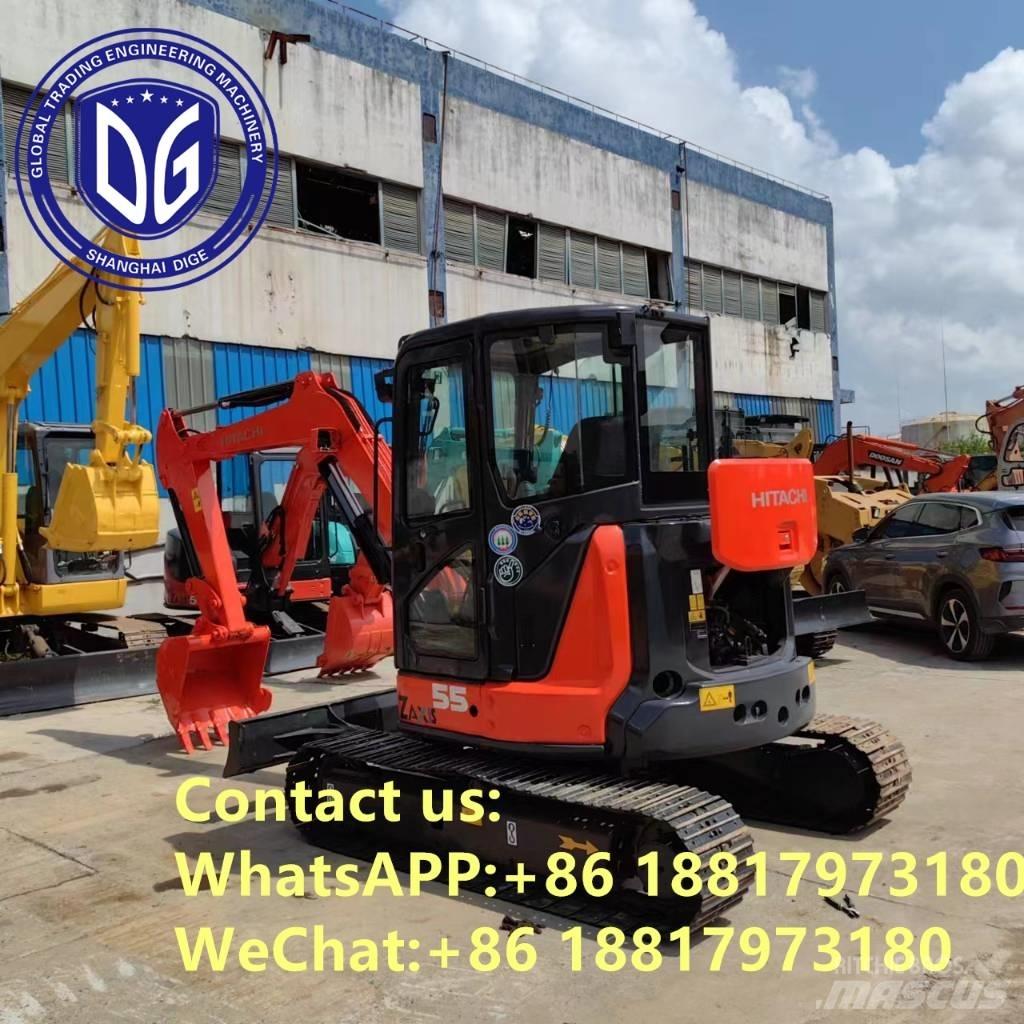 Hitachi ZX 55 U-5 A Minigraafmachines < 7t