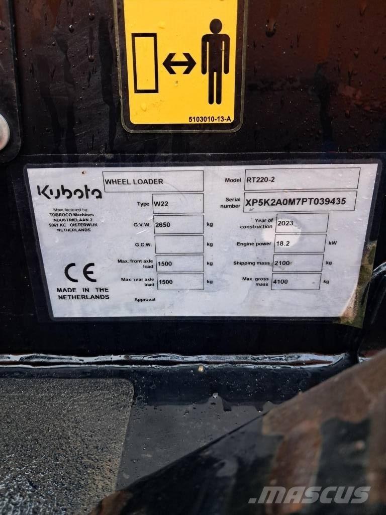 Kubota RT 220-2e Miniladers
