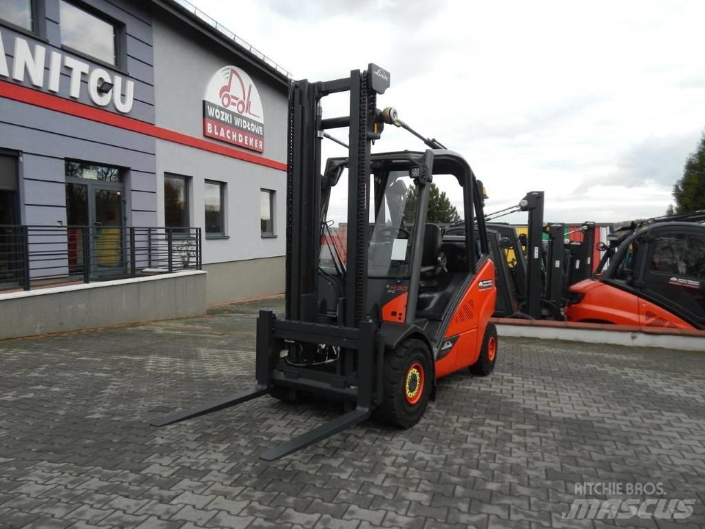 Linde H30T-02 LPG heftrucks